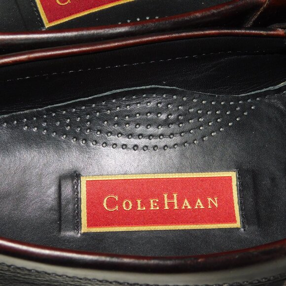 Cole Haan Slip On Leather Loafers With Tassels Size 9 main image 10